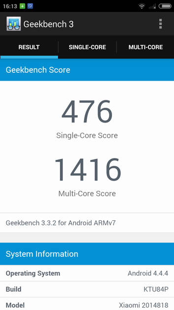 Benchmarks
