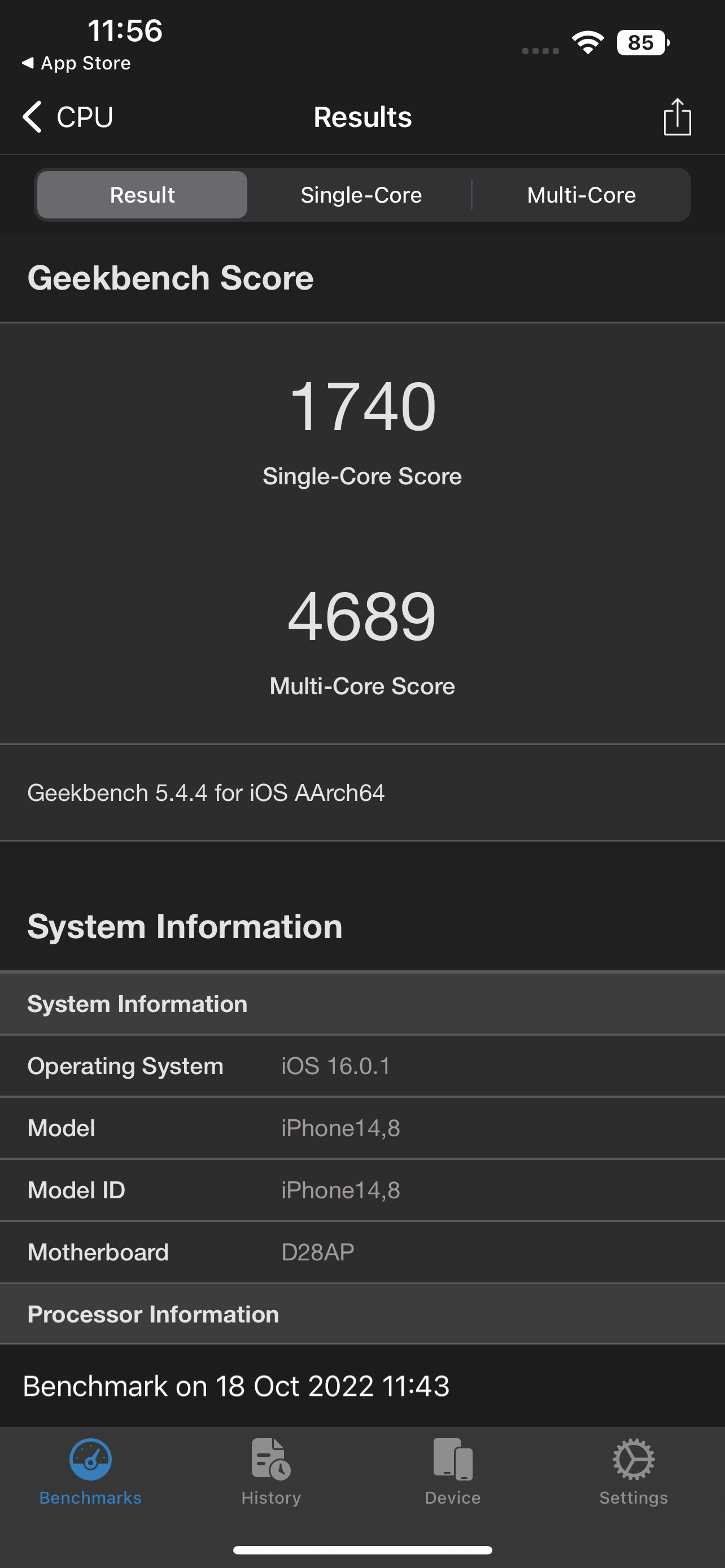 Benchmarks
