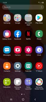 widgets samsung a51
