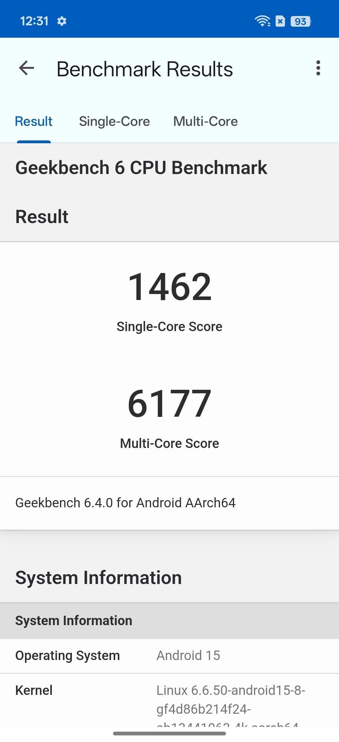 Benchmarks