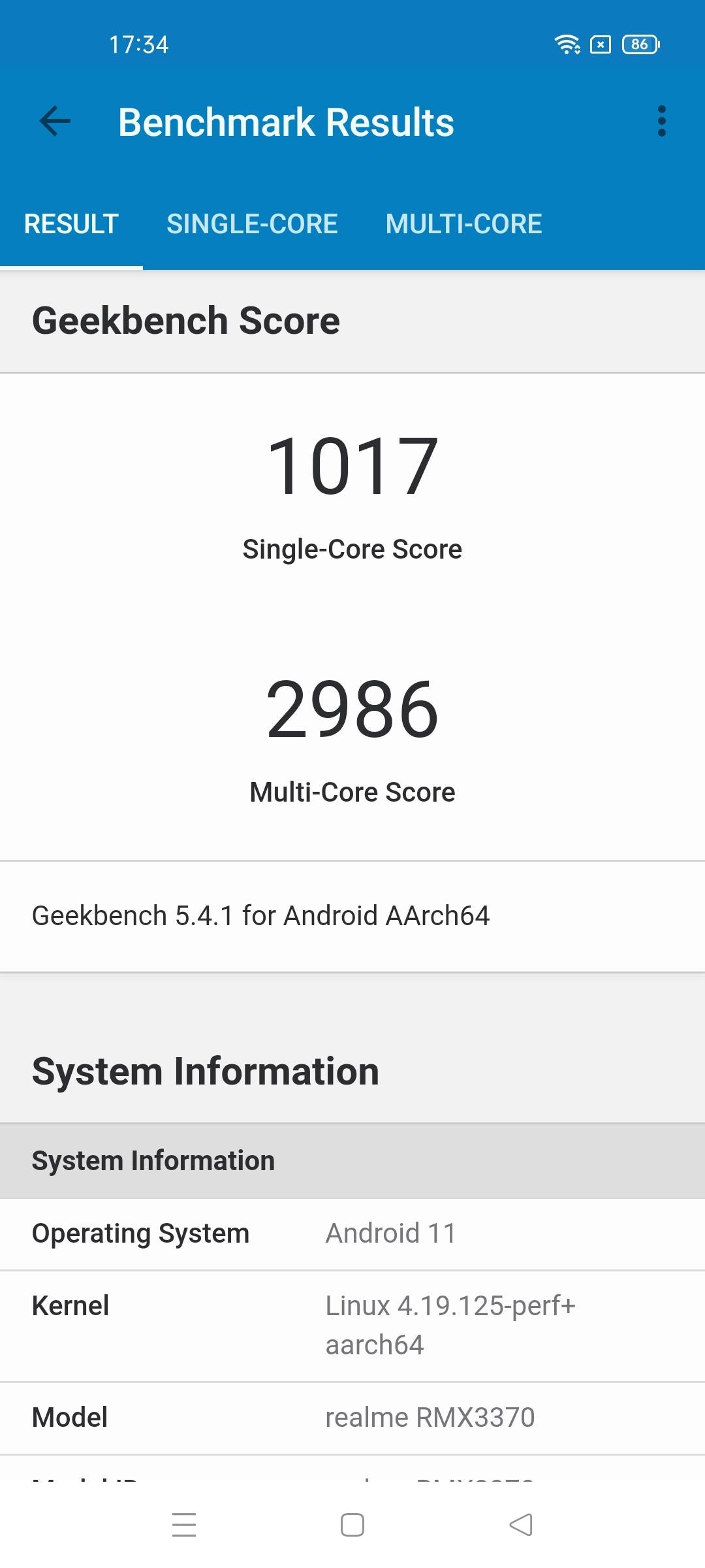 Benchmarks