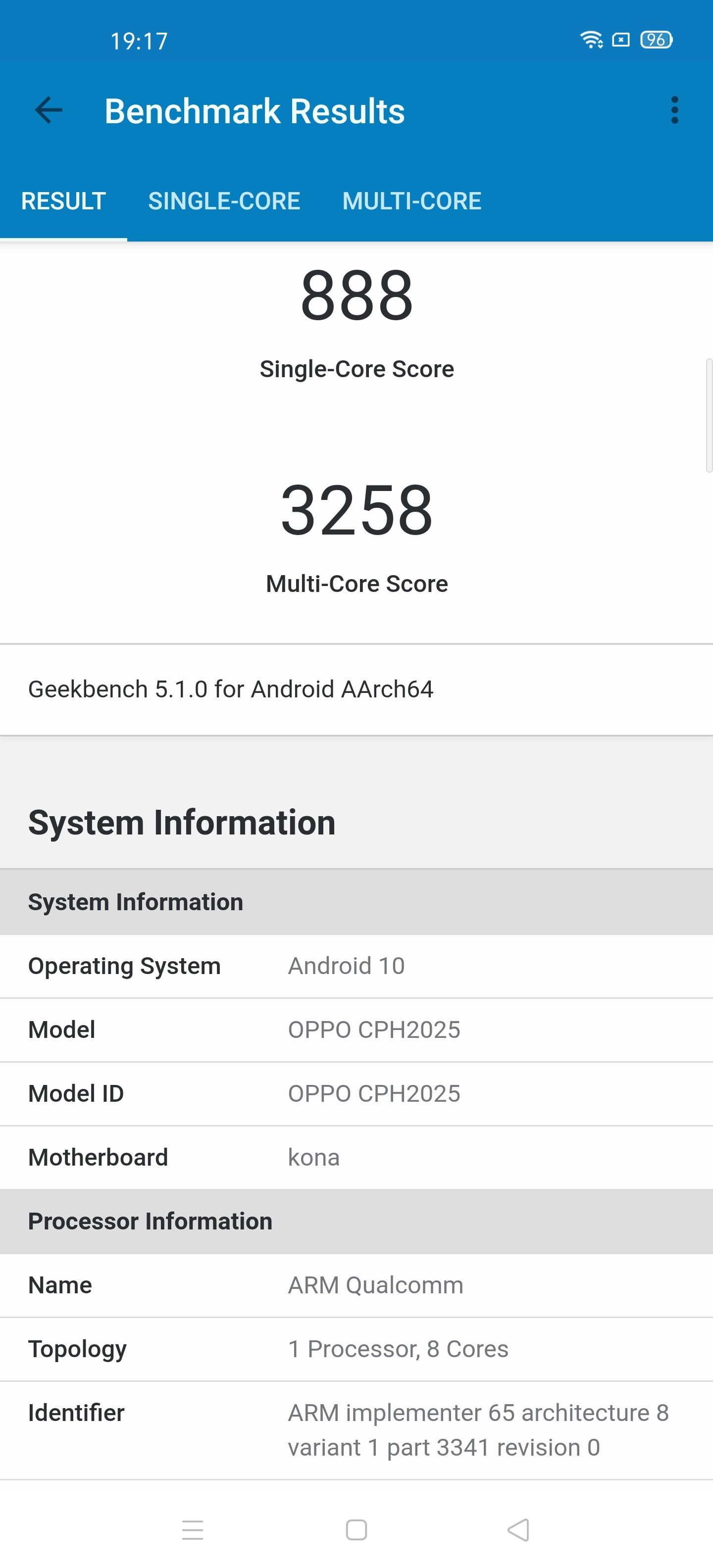 Geekbench5 Benchmark