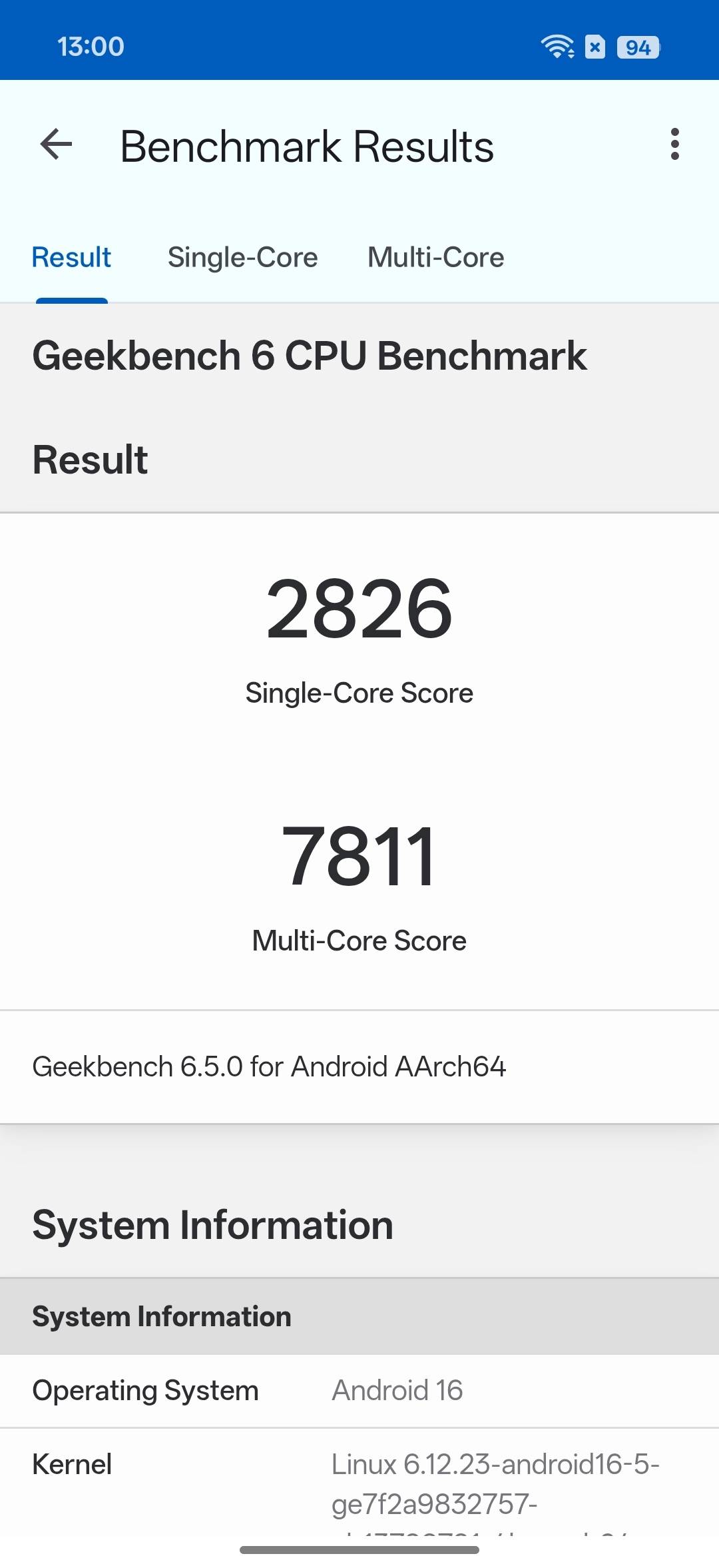 Benchmarks