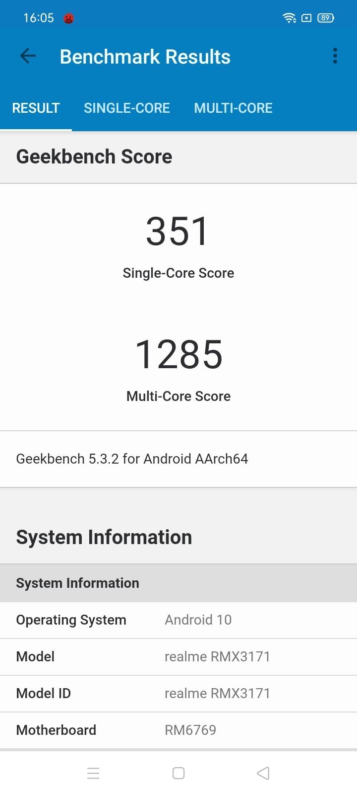 Benchmarks