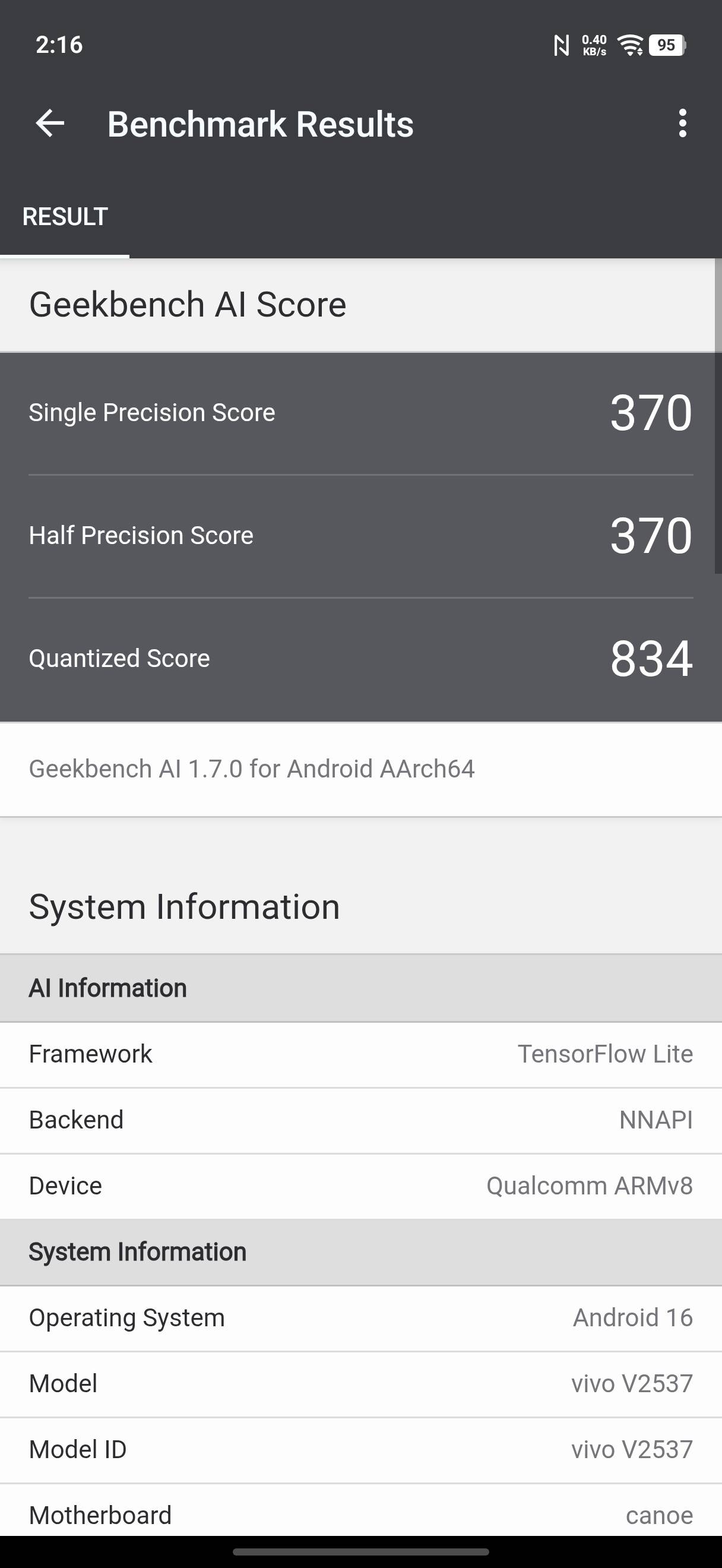 Benchmarks