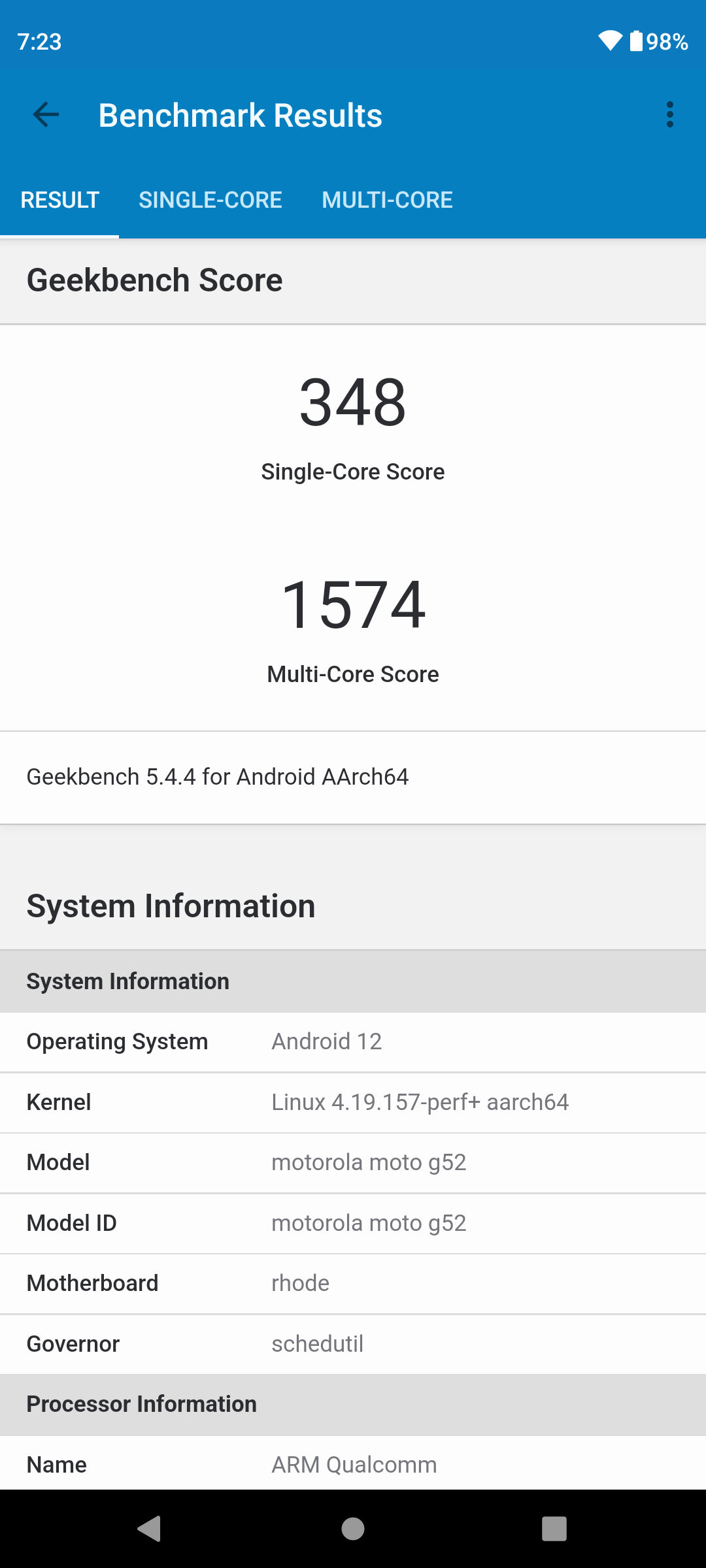 Benchmarks