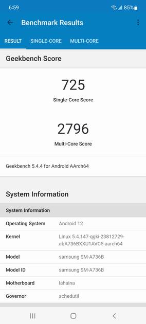 Geekbench5 Benchmark