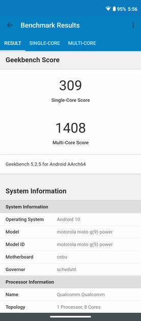 Geekbench5 Benchmark