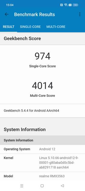 Geekbench5 Benchmark