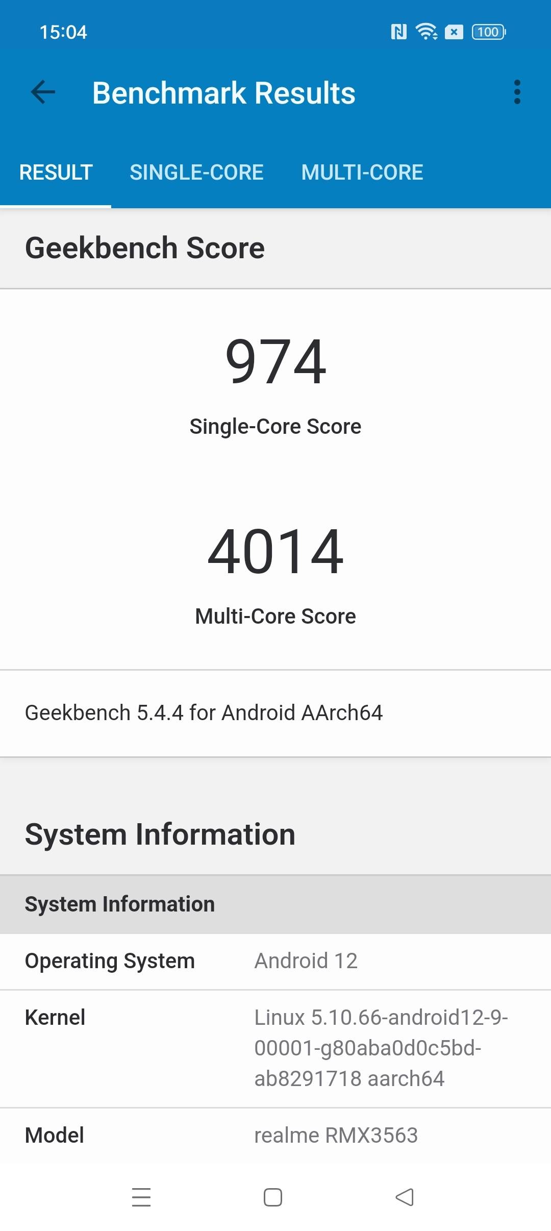 Benchmarks