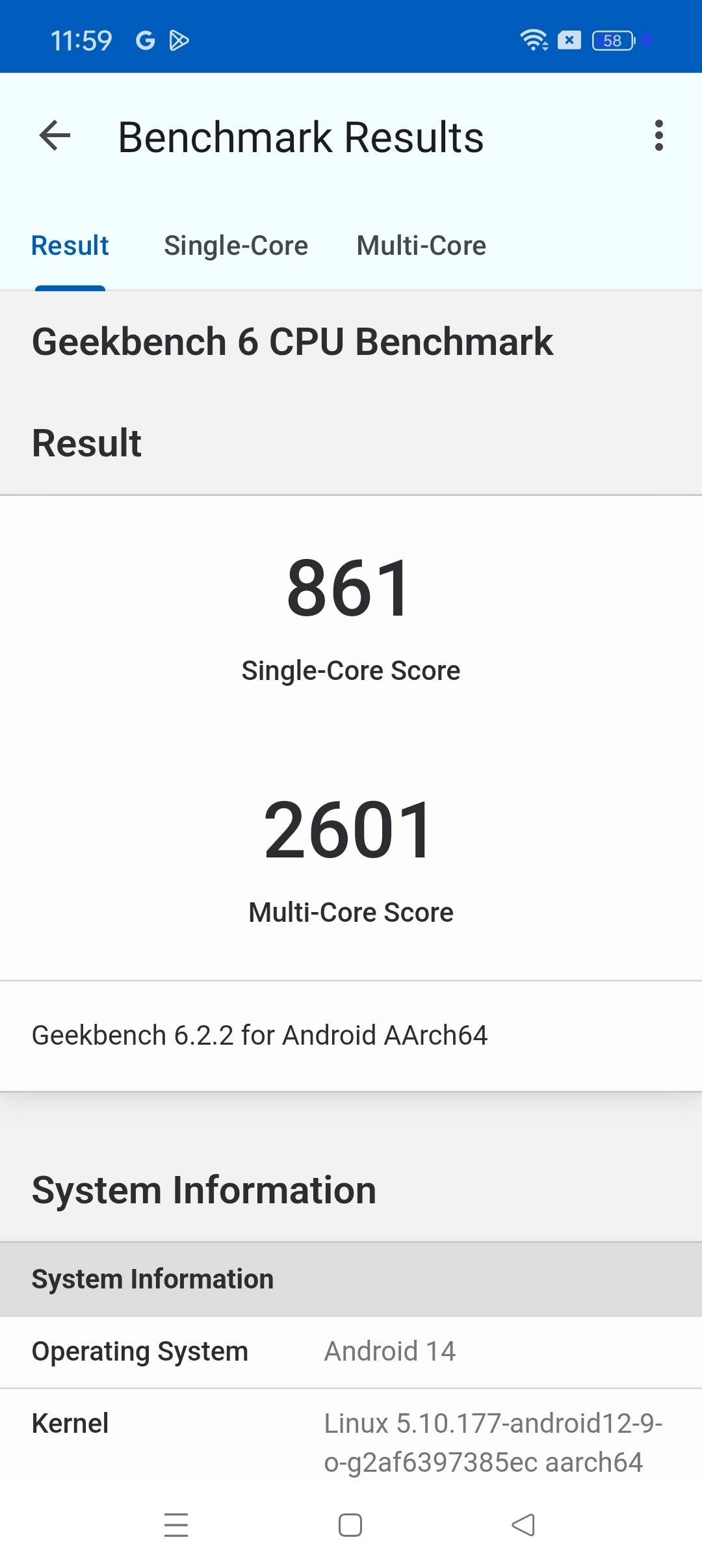 Benchmarks