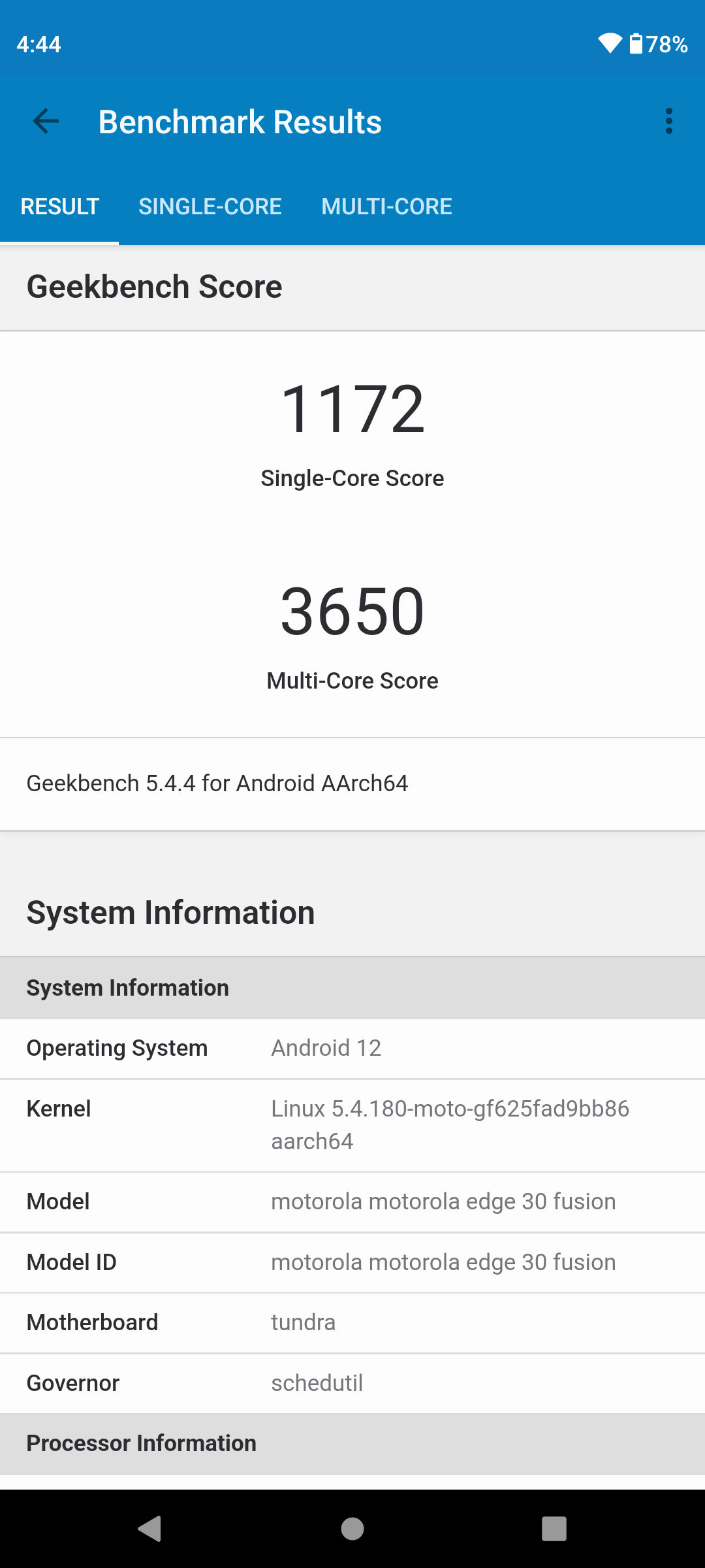 Benchmarks