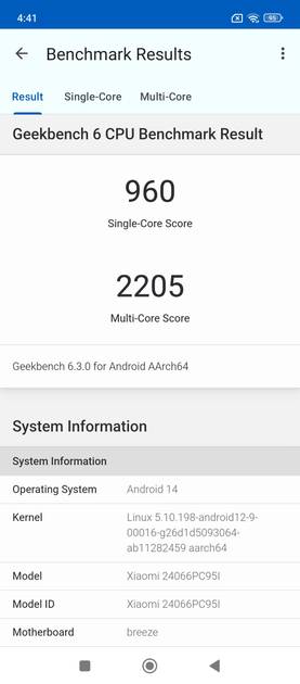 Benchmarks
