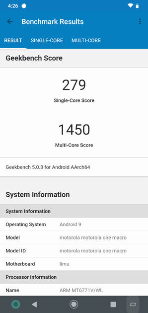 Benchmarks