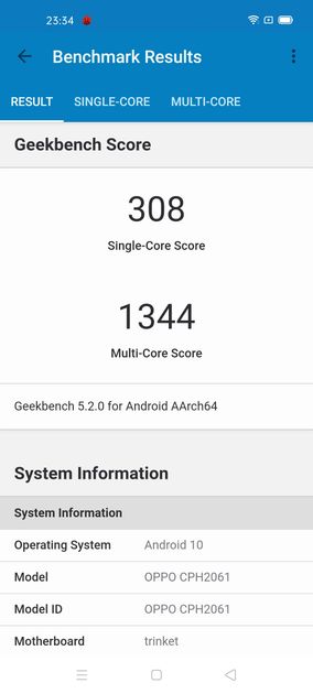 Geekbench5 Benchmark