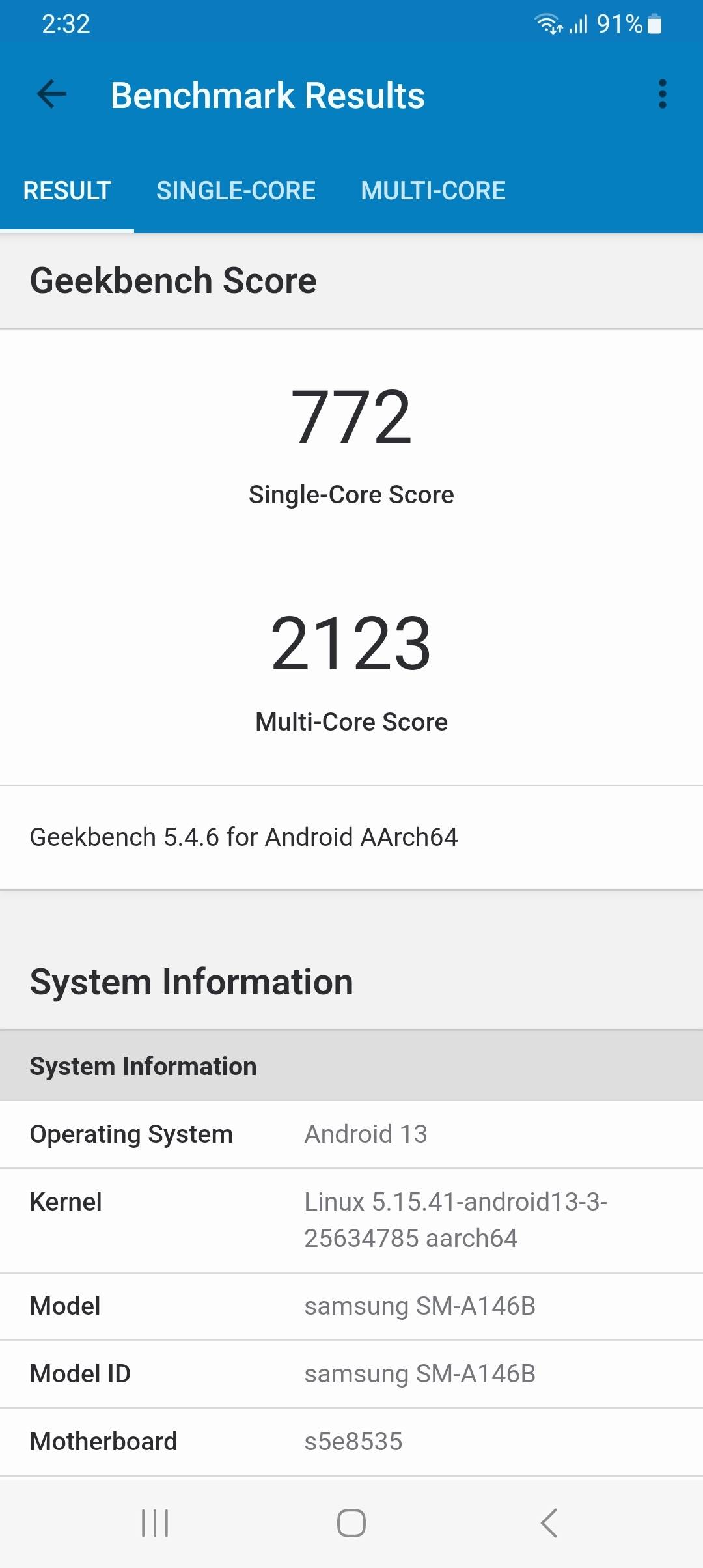 Benchmarks