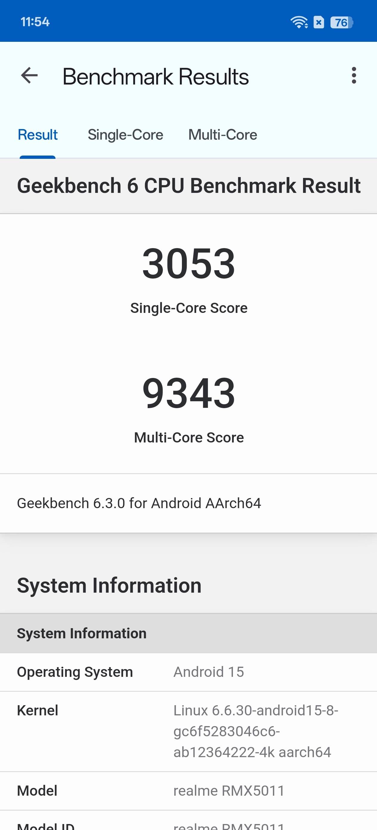 Benchmarks