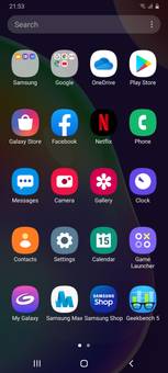 screenshot on samsung a31