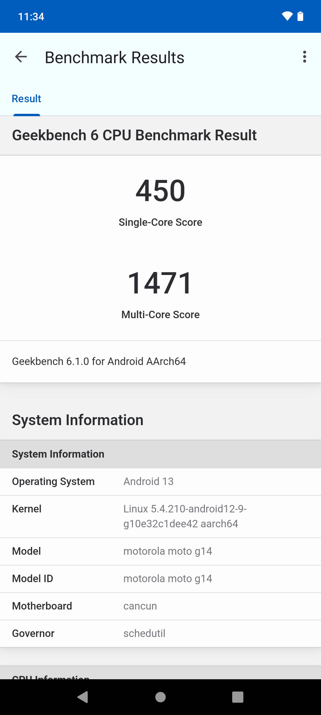 Benchmarks