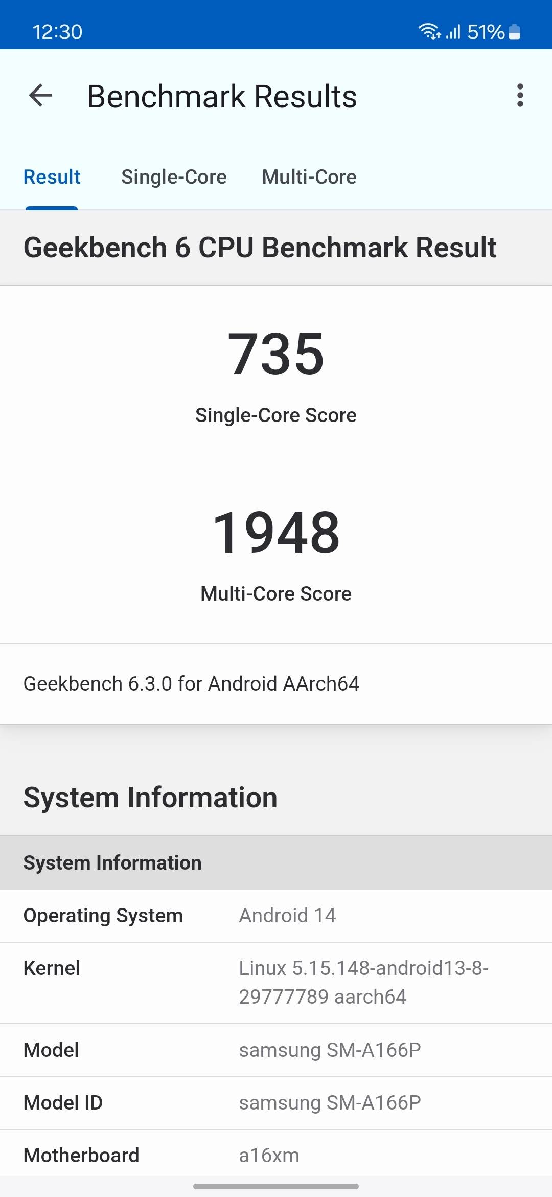 Benchmarks
