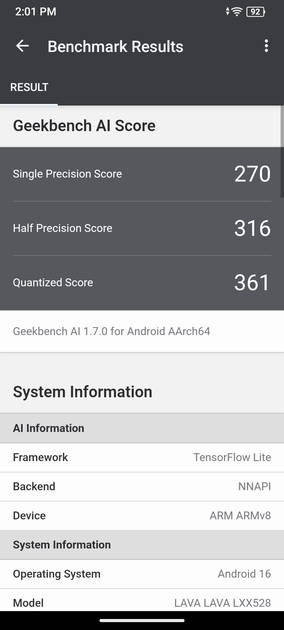 GeekBench AI