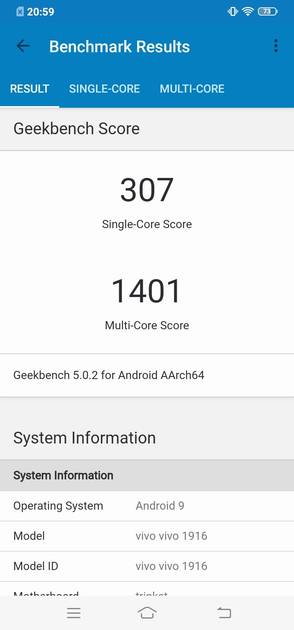 Geekbench5 Benchmark