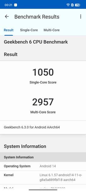 Geekbench6 Benchmark
