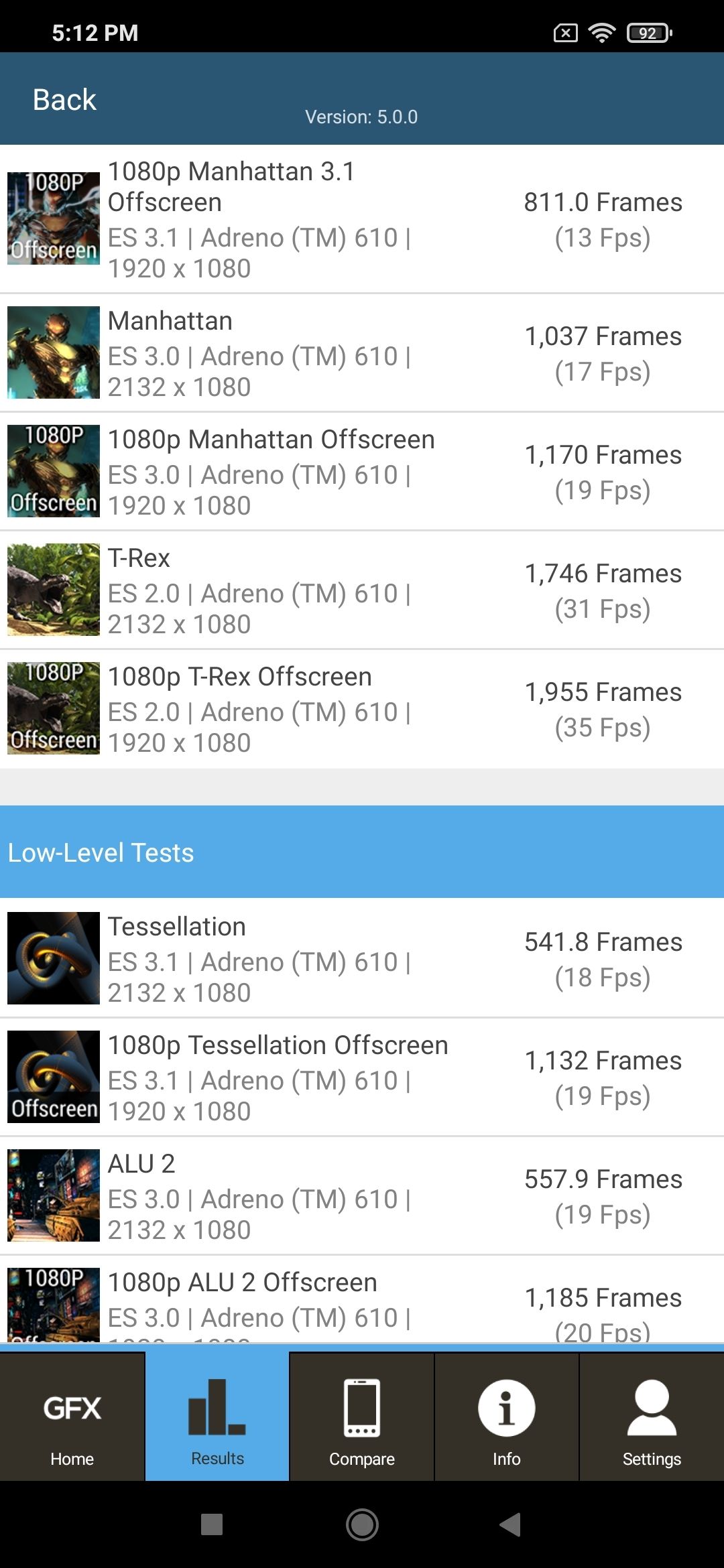 Benchmarks
