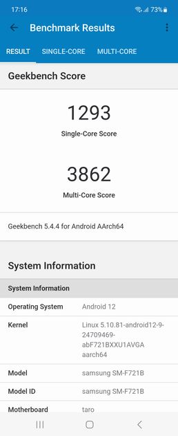 Geekbench5 Benchmark