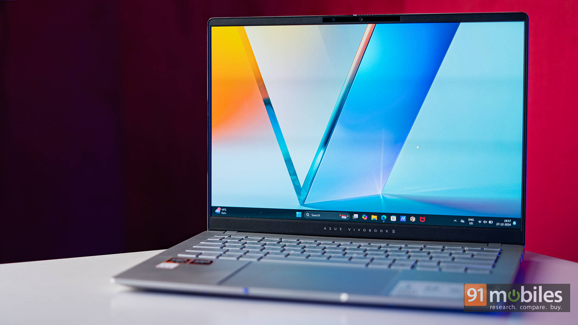 Asus VivoBook S14 OLED M5406WA-PP962WS Laptop (AMD Dodeca Core Ryzen 9/24 GB/512 GB SSD/Windows 11)