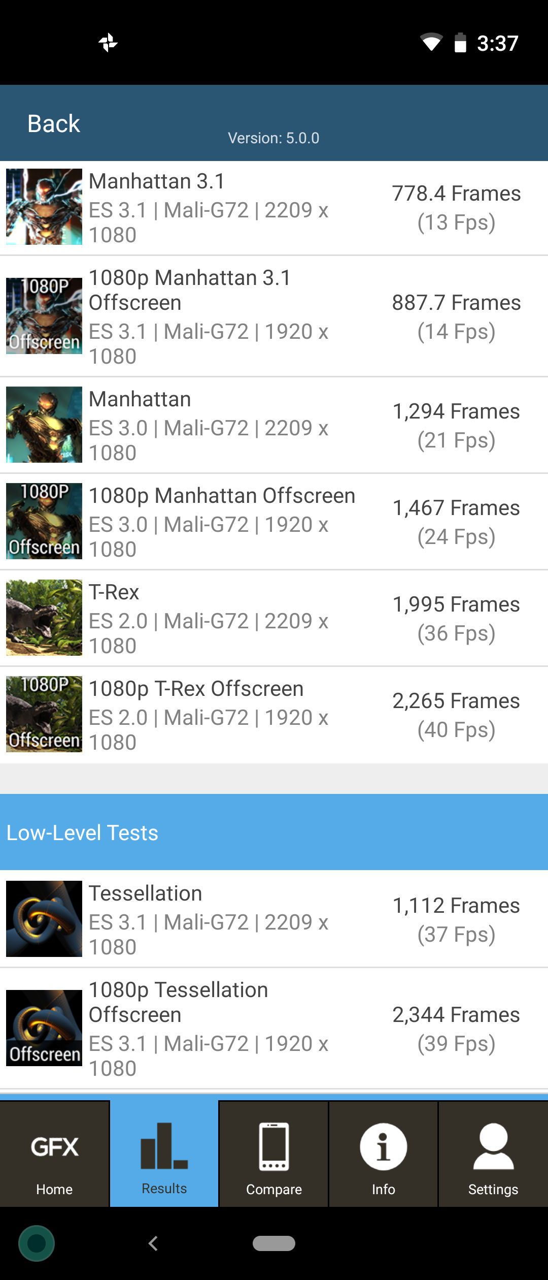 Graphics Benchmark