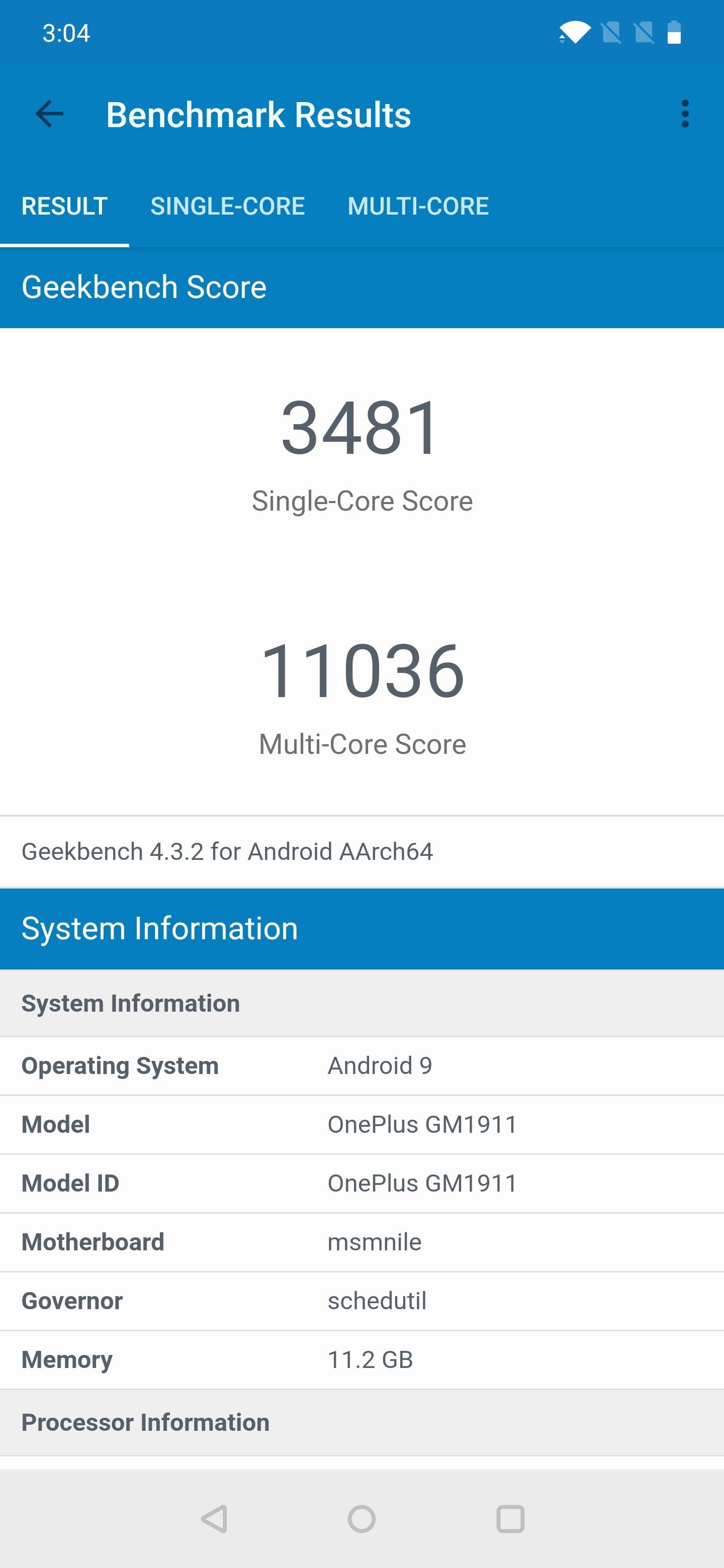 Benchmarks