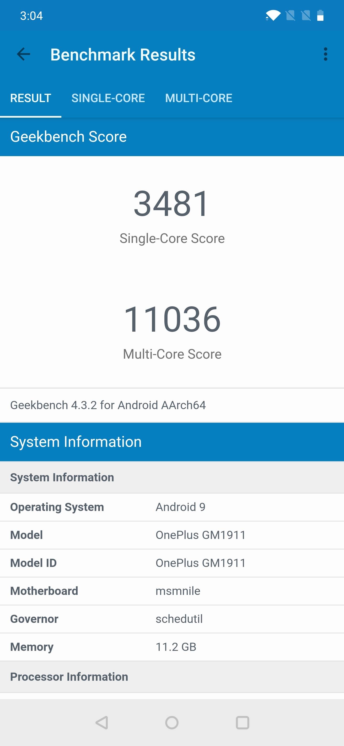 Benchmarks
