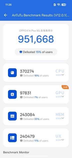 AnTuTu Benchmark