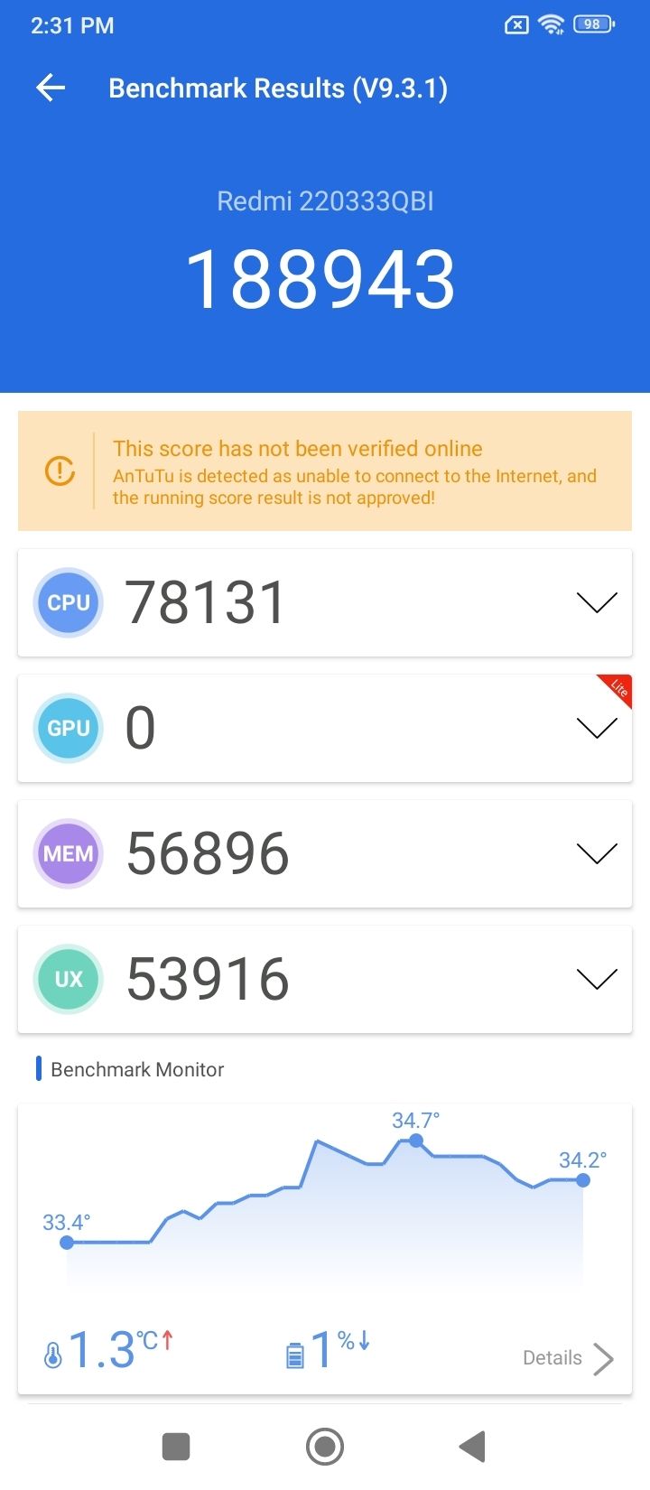 AnTuTu Benchmark