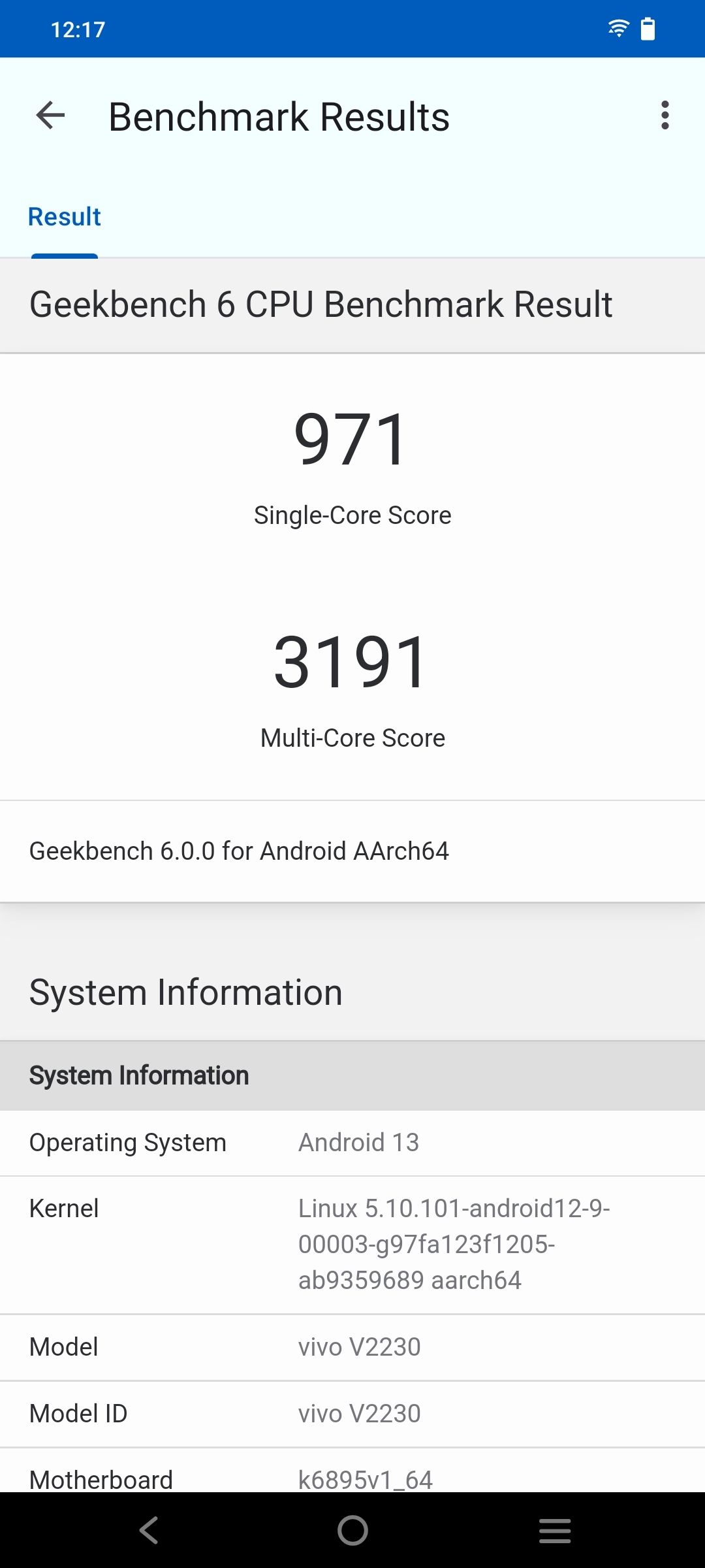 Benchmarks
