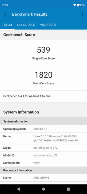 benchmarks