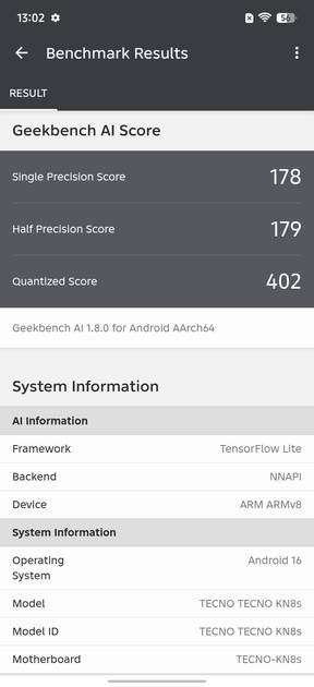 GeekBench AI