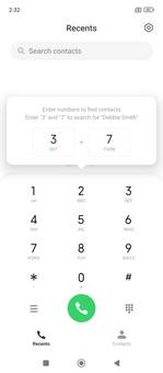 Dialer Screen