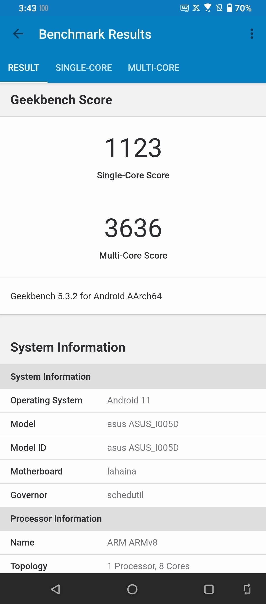 Benchmarks