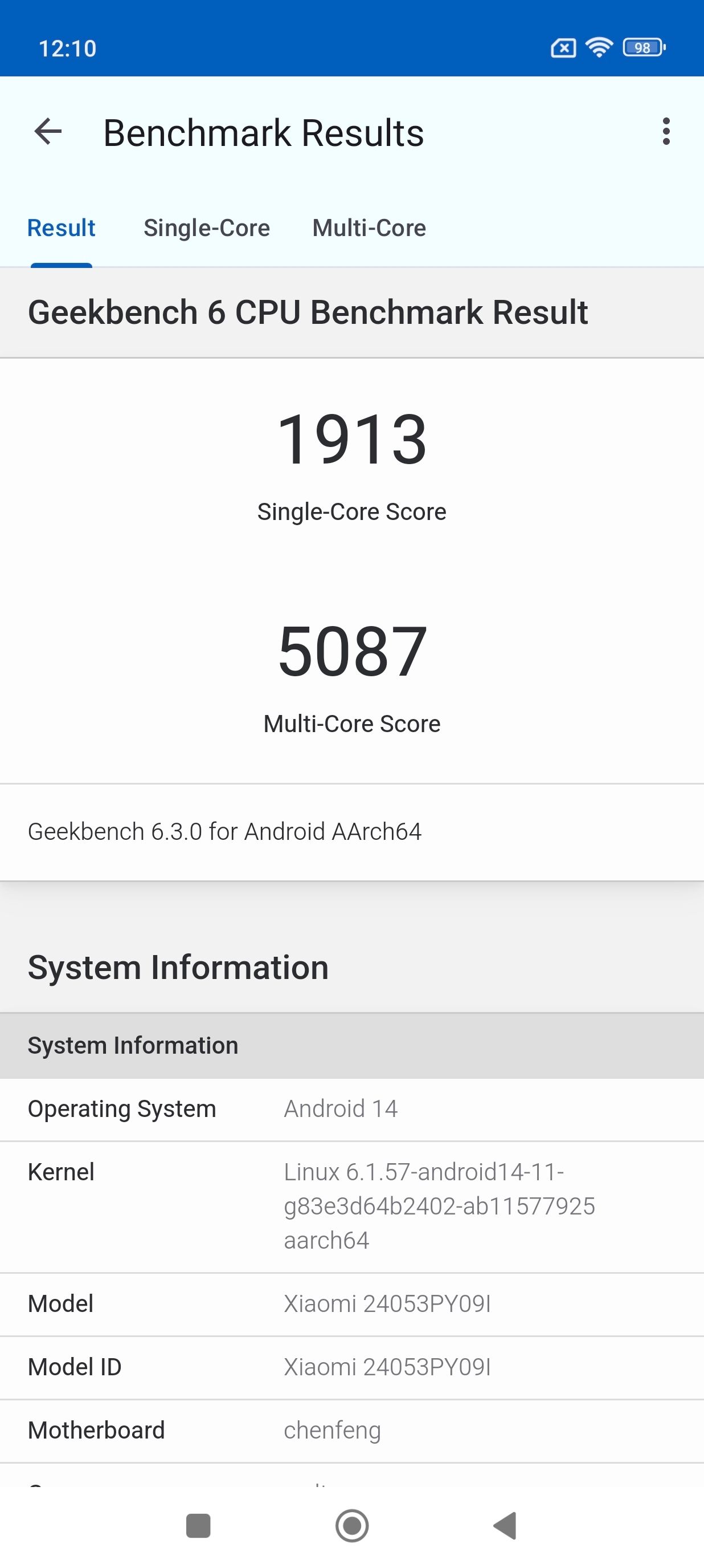 Benchmarks
