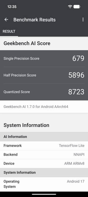 GeekBench AI