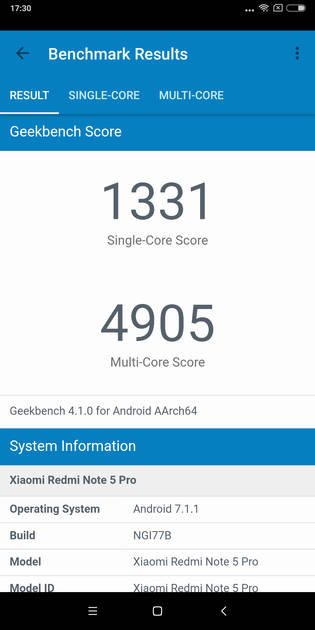 Benchmarks