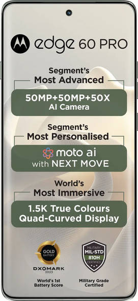 Motorola Edge 60 Pro 12GB RAM
