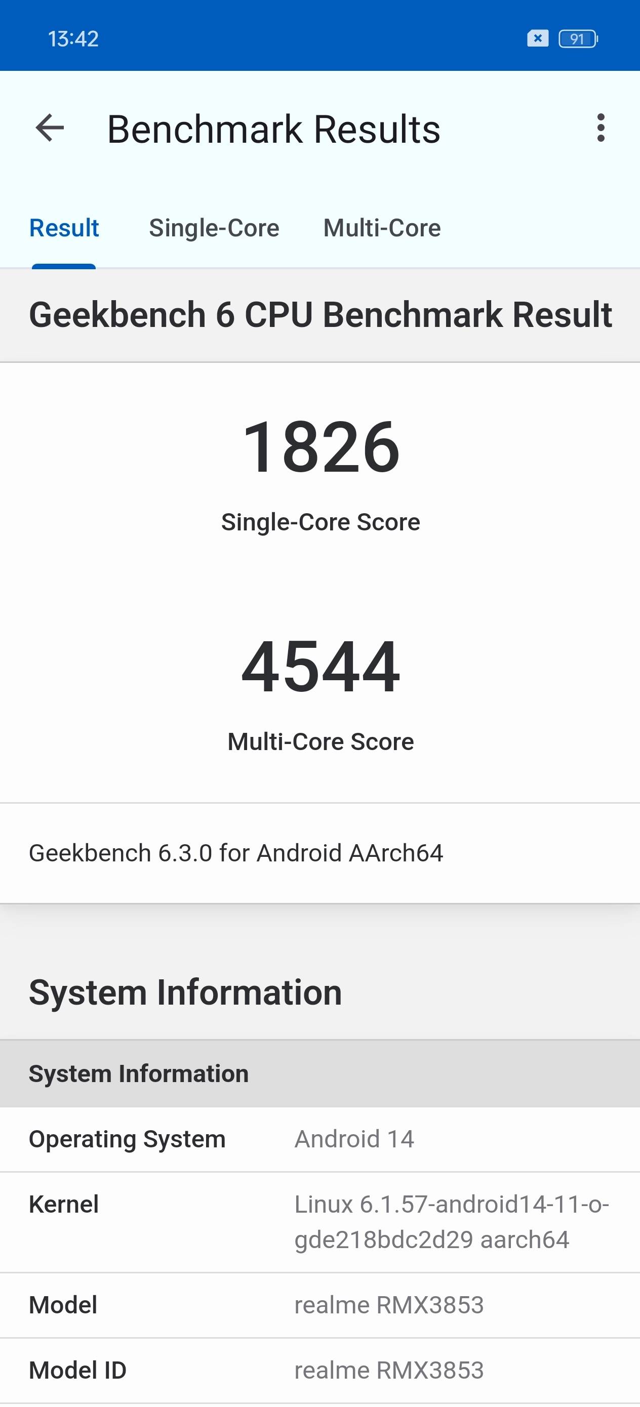 Benchmarks