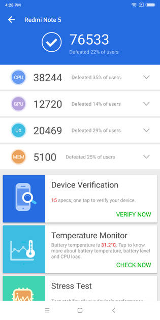Benchmarks
