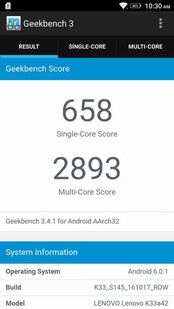 Benchmarks