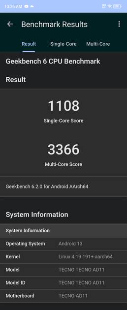Benchmarks