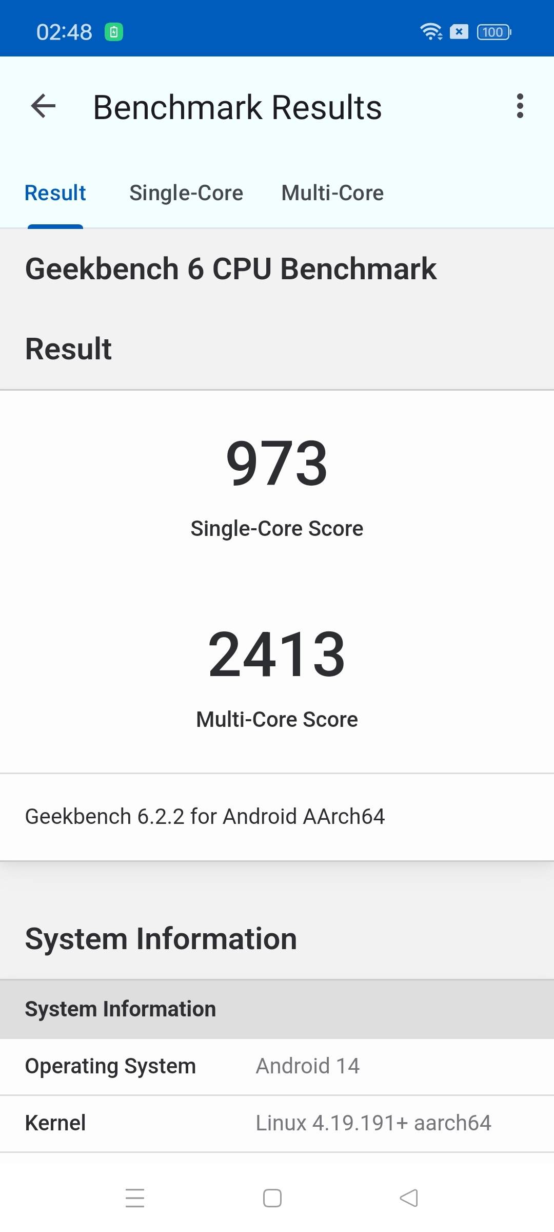Benchmarks
