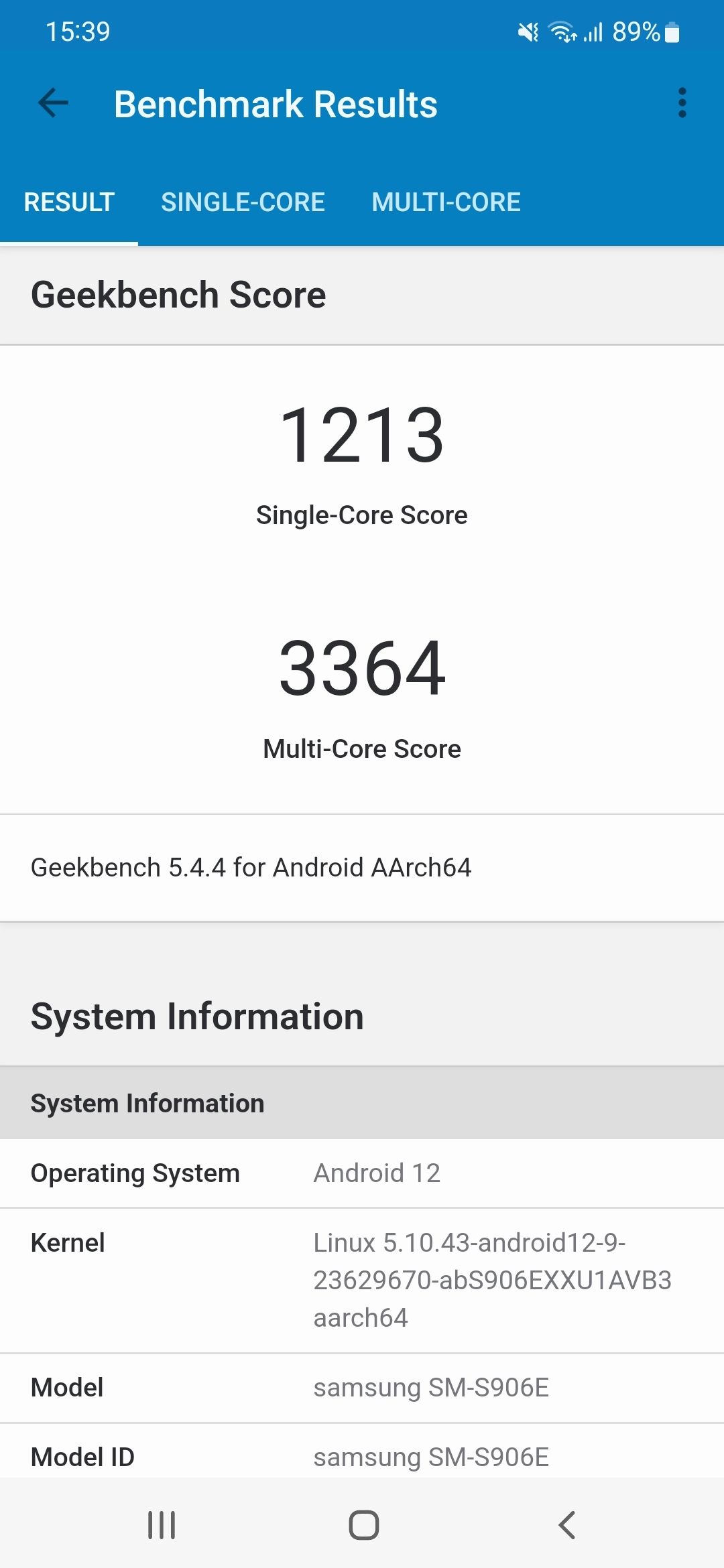 Benchmarks